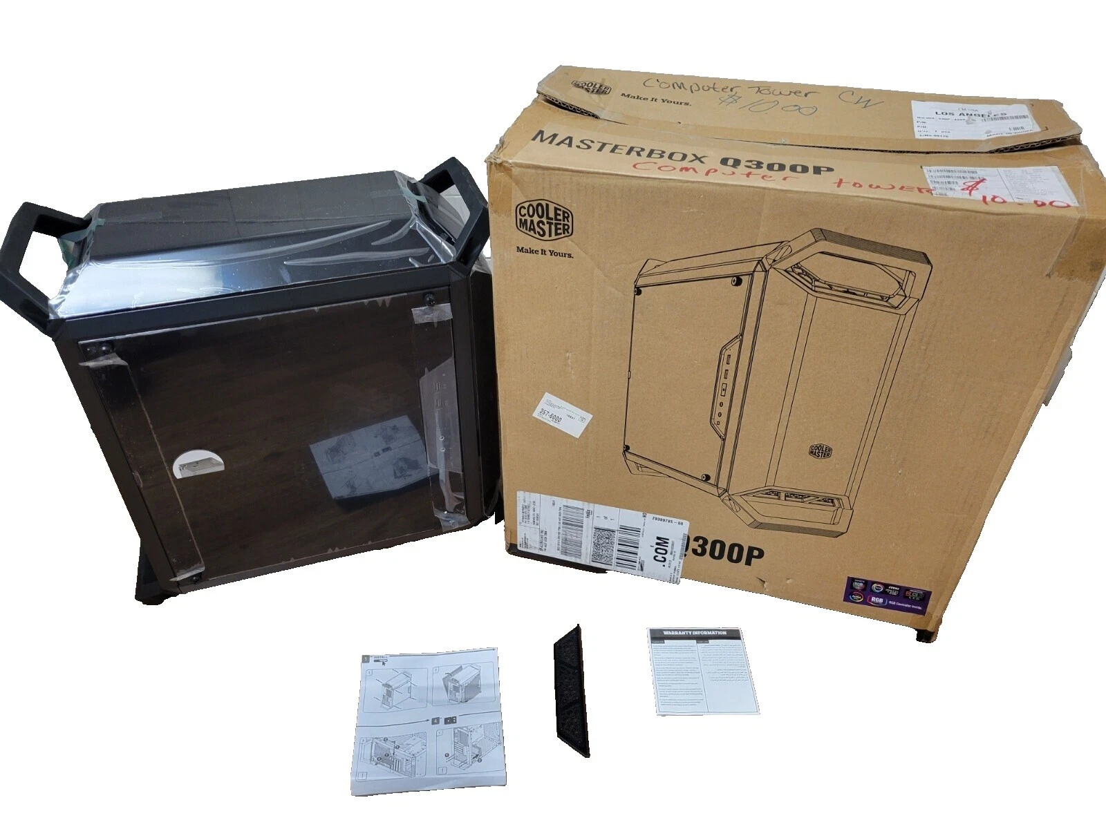 Estuches para mini computadora Cooler Master ATX