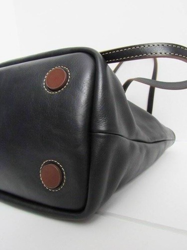 Bolso de Mano Dooney & Bourke Florentine Leighton, Negro/Negro 8L0184BB NUEVO CON ETIQUETAS - Imagen 16 de 21