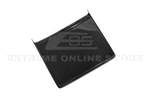 For 21-Up Ford Mustang Mach-E | Carbon Fiber INTERIOR Navigation Display Cover - Picture 18 of 24