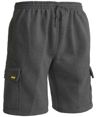 MIG Mens Cargo Work Shorts Jogging Bottoms - WORK SPORTS CASUAL JOGGER SUMMER - Picture 16 of 17