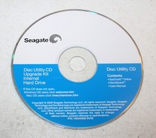 Seagate Disc Utility Upgrade Kit Internal Hard Drive CD 2006 Disc Only