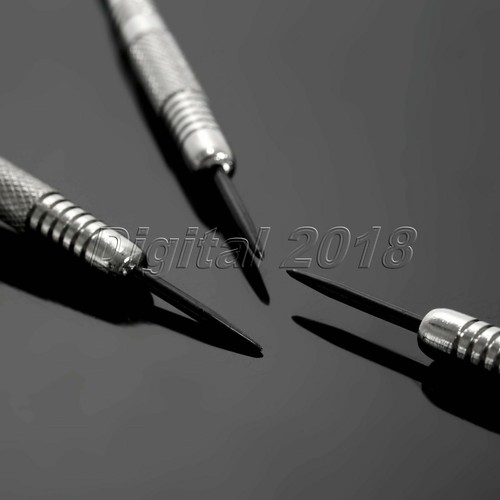 3 Stück Flights Nickelplated Brass Dart Darts Grooved Alu Shafts Indoor Spiele - Bild 10 von 10