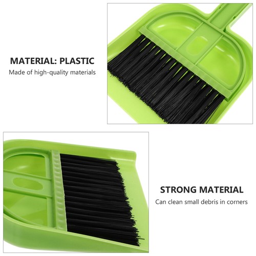 6 Sets Cleaning Brush Small Broom with Dustpan Brushes for Household Child - Picture 9 of 12