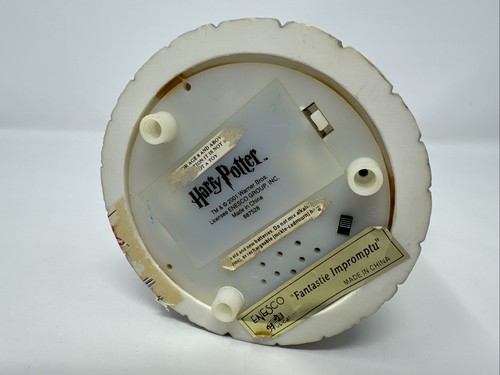2001 Harry Potter Enesco Musical Snow Globe Fantastie Impromptu Raro HTF - Foto 5 di 6