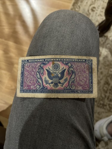 Military Payment Certificate Series 481 5 Cents Korean War Era 1951-54 Unc. #016 - Picture 1 of 3