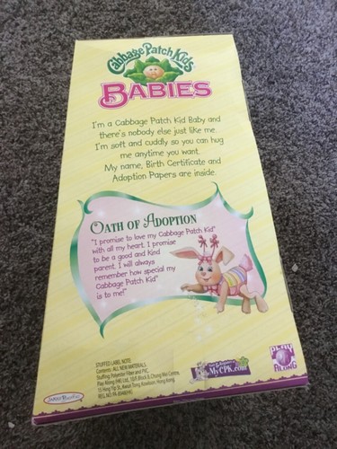 Cabbage Patch Kids Babies with Magic Treat 2006 Play Along with pacifier - Picture 5 of 7
