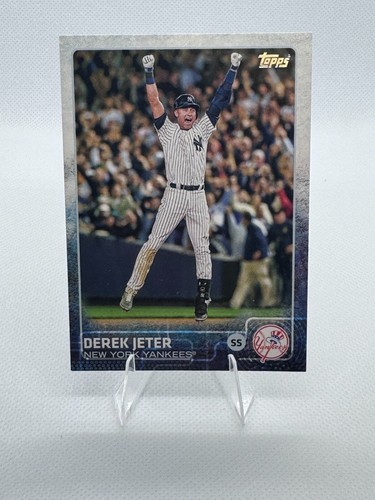 Derek Jeter 2015 Topps #1 (Celebrating) - Picture 1 of 2