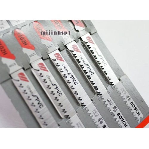 Bosch 5 pcs Jig Saw Blades T102H T-102H for PVC Cutting 2608667446 - Picture 2 of 3