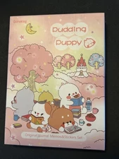 Doraking Pudding Puppy Original Journal Memos Washi paper - BN Super Cute!!