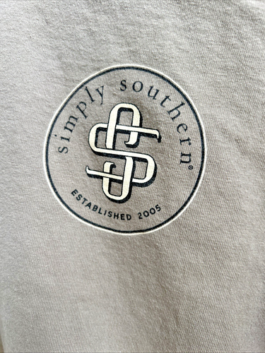 Simply Southern Langarm braun Baumwolle T-Shirt Life Is Tough But So Are You L - Bild 3 von 10