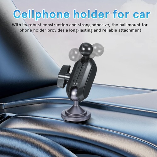 Ball Mount Phone Holder Base Ball Adapter 17mm Ball Joint Phone Mount Adhesive - 第 11/11 張圖片