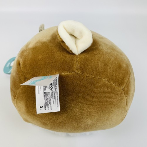 NUEVO Squishmallows 8" Kieli Antílope Bronceado Orejas Doradas Cuernos Vientre Difuso Juguete de Peluche - Imagen 6 de 10
