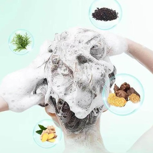 Natural Plant Bubble Hair Dye Shampoo Hair Color for Gray Hair Coverage - Picture 6 of 17