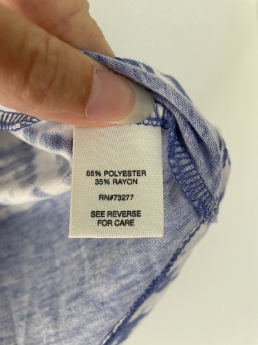 Mudd Blue Tie Dye Tank Top For Girls- Size 10- VGUC - Picture 4 of 5