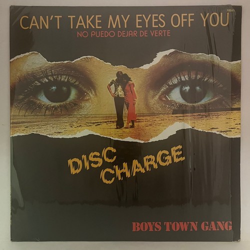 BOYS TOWN GANG -CAN'T TAKE MY EYES OFF YOU- 1982 MEXICAN 12" MAXI SINGLE, DISCO
