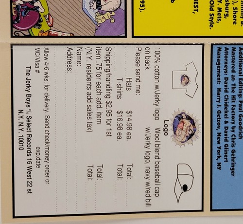 The Jerky Boys 2, By The Jerky Boys (Cassette, 1994, Select Records) - Picture 5 of 11