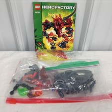  100% Complete Set EUC Retired Lego Hero Factory Pyrox (44001) W / Instructions 
