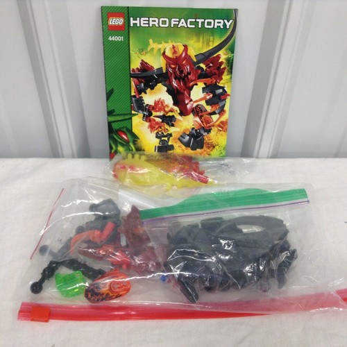  100% Complete Set EUC Retired Lego Hero Factory Pyrox (44001) W / Instructions  - Picture 1 of 5