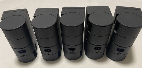 5 Premium Bose Jewel Cube Speakers Only Nice Condition Black In Color Bose Sound - Picture 7 of 7