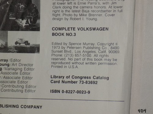 Petersen's Complete Volkswagen Book No.3 - Picture 3 of 7