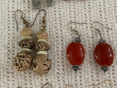 Lot Costume Jewelry Earrings - Picture 20 of 21