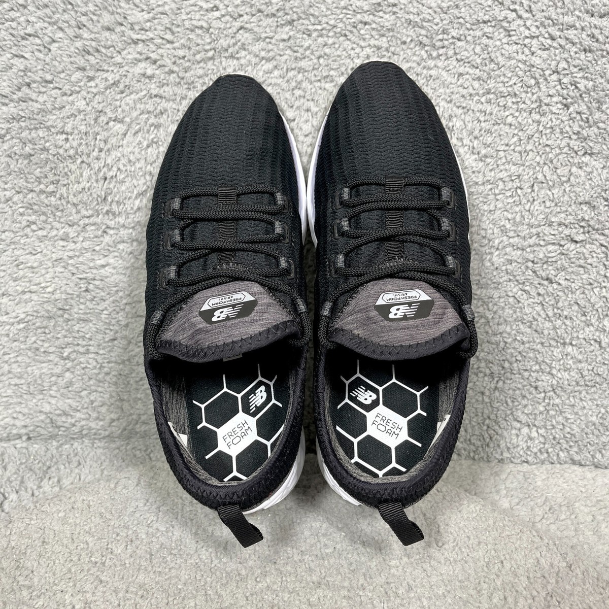 New Balance Fresh Foam Arishi Womens Size B Running Shoes Black WARIALB1