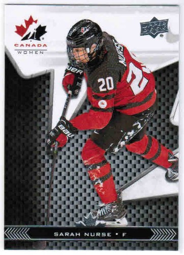 2018 UD TEAM CANADA HOCKEY JUNIORS/WOMEN/ALUMNI BASE CARDS (#1-100) U-Pick List - Picture 80 of 101