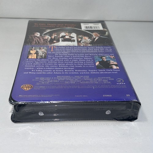 Sealed, Vintage Addams Family Reunion (VHS, 1998, Clam shell) - Picture 6 of 8