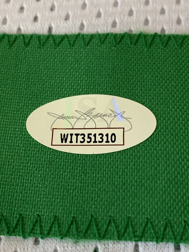 Camiseta Tristan Thompson autografiada/firmada certificado de autenticidad JSA Boston Celtics Foto 3 de 4