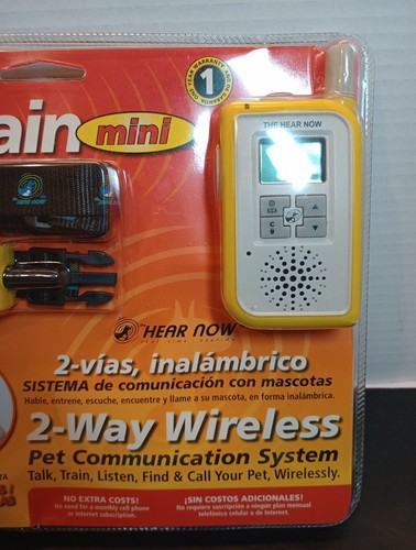 Neu Talk & Train MINI 2-Wege drahtlos Haustier kommunizieren Anruf GPS Halsband Hund Welpe - Bild 4 von 11