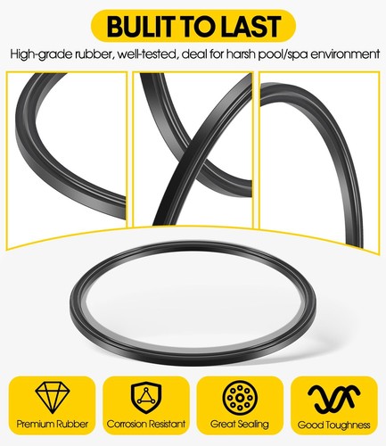 Sellos de junta tórica colector de hojas ciclónico R0623300 para limpiador de piscinas Zodiac CLC500 - Imagen 5 de 9
