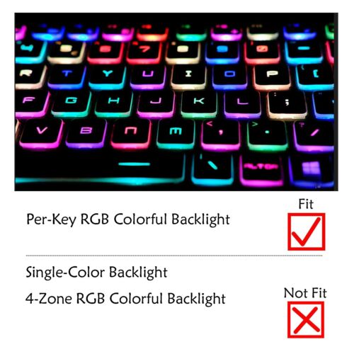 FR Clavier Français Para MSI MS-16UK MS-17C1 MS-17C3 MS-17C5 MS-17C7 RGB Retroiluminado - Imagen 5 de 10