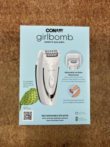 CONAIR girlbomb Epilator Ice Roller Hair Removal | Brand New in Box - Picture 1 of 4