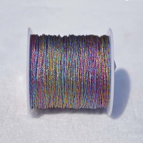 Handmade Coil String Embroidery Thread Gold and Silver Thread Magic Color - Picture 16 of 37