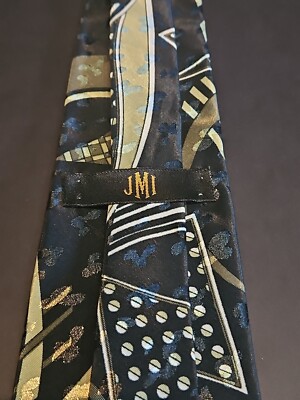 JMI MEN'S DESIGNER TIE NECKTIE BEAUTIFUL COLORS AND DESIGN