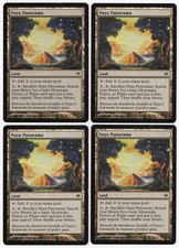 Naya Panorama x4 4x 2008 Shards of Alara PLAYSET Colorless Land MTG SP - NM AZ2