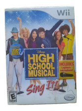 Disney High School Musical Sing It Nintendo Wii Limited Box Set w/ Mic - NIB