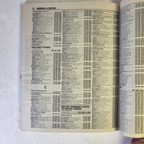 2017-2018 Waycross, GA PHONE BOOK DIRECTORY 912 Blackshear, Hoboken Yellowbook - Picture 8 of 12