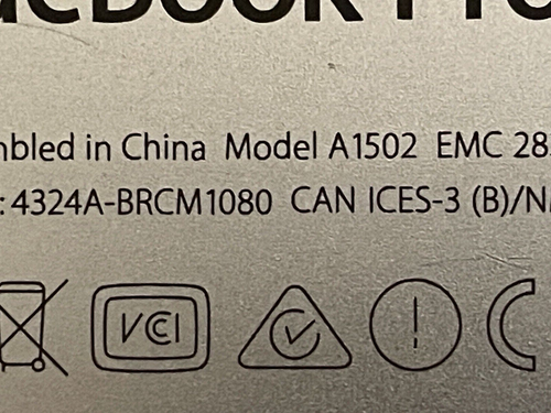 Apple A1502 MacBook Pro Retina Early 2015 2.6GHz i5 8gb RAM 128gb SSD READ - Picture 2 of 12