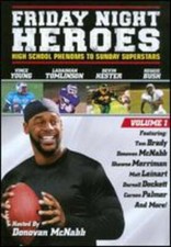 Friday Night Heroes - Vol. 1 (DVD, 2008) New, Tom Brady, LaDainian Tomlinson 