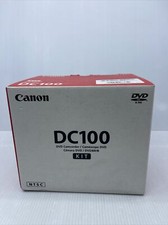 Canon DC100 DVD Camcorder W/Battery Charger And Manual In Box