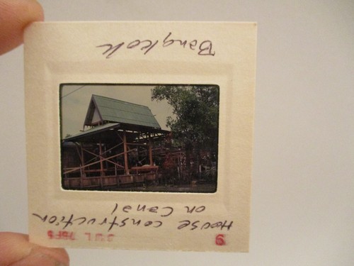 Vintage 1975 Lot 23 Kodak Ektachrome Photo Slides Bangkok Thailand Temples Misc - Picture 11 of 12