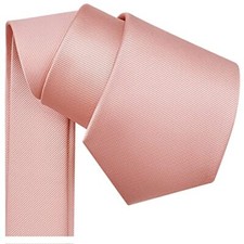 Branduce 3.15"  8cm  Men's Solid Color Formal Woven Necktie  Gift Box Rose Gold