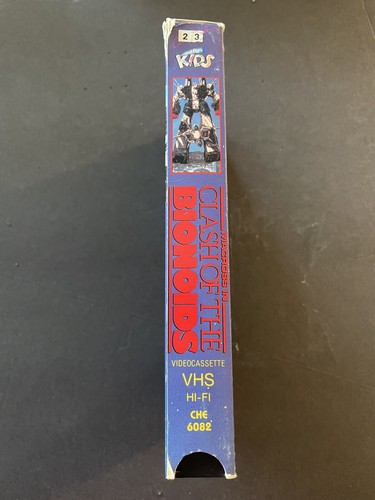 Macross in Clash of the Bionoids VHS 1988 Anime TESTED Cartoon English - Foto 4 di 8