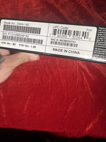 D-Link RangeBooster N USB Adapter DWA-140 Wireless N-300 Greater Reception New - Picture 4 of 4