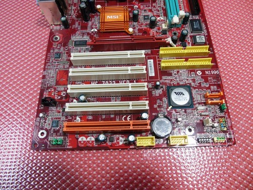 Placa madre MSI K8N Neo-V, MS-7032 VER: 1, AMD 754 ATX (placa defectuosa) - Imagen 10 de 11