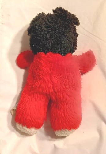 Vintage Weihnachten Mickey Mouse Gummi Gesicht gewichtetes Plüschtier Walt Disney ca. 1960er - Bild 6 von 8