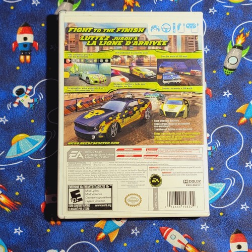 Need for Speed: Nitro (Nintendo Wii, 2009 Rating Everyone 10 Plus Complete CIB  - Picture 3 of 10