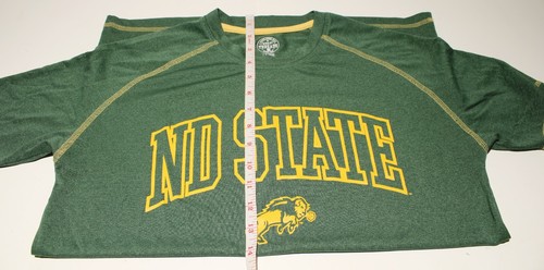 NDSU North Dakota State MEDIUM Woman's Green T-Shirt Short Sleeve Shirt 38/40 - Picture 6 of 6
