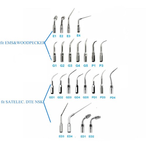 Dental Ultrasonic Scaler Tips Spanner Key Handpiece fit EMS Woodpecx/DTE/SATELEC - Picture 5 of 76
